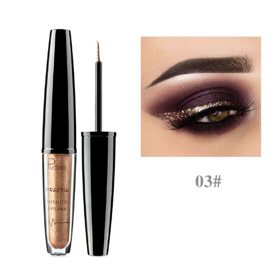 New Pudaier Color Liquid Eyeliner Pearlescent Eyeshadow Pen (03#)