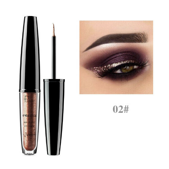 New Pudaier Color Liquid Eyeliner Pearlescent Eyeshadow Pen (02#)