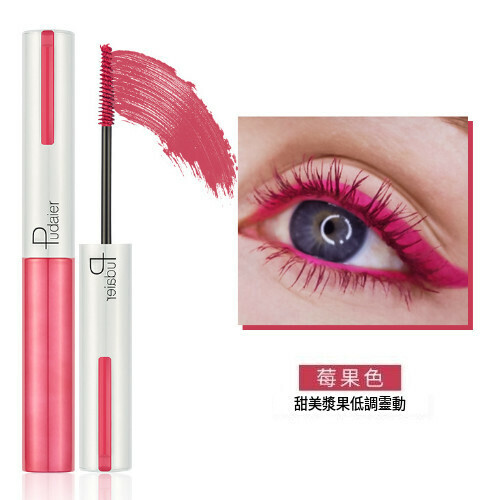 The new Pudaier color mascara is long and curling, waterproof and does not remove makeup (04)
