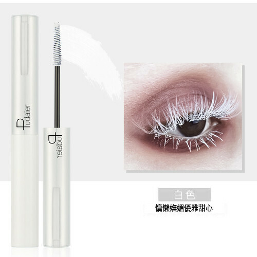 The new Pudaier color mascara is long and curling, waterproof and does not remove makeup (09)