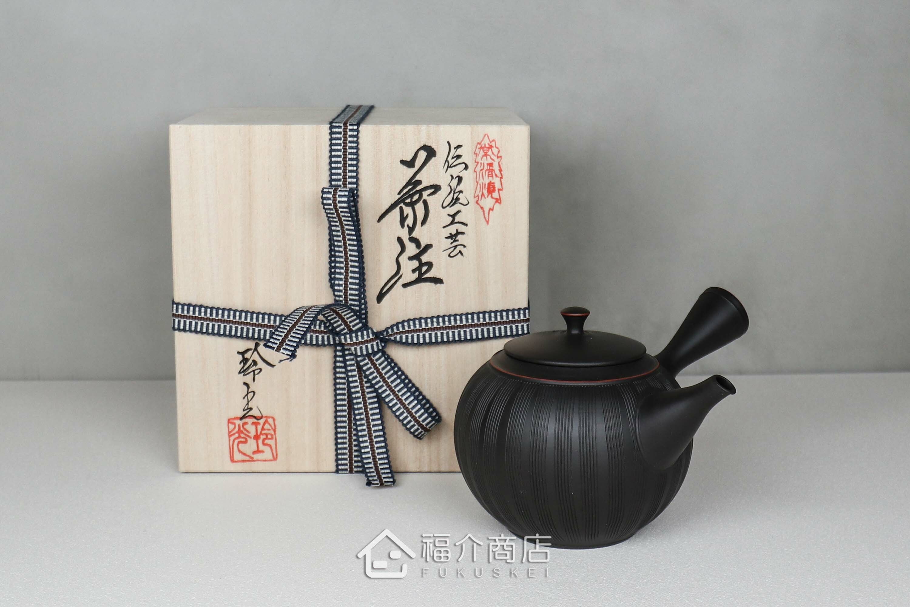 泡茶用的陶瓷材質黑色泡茶壺