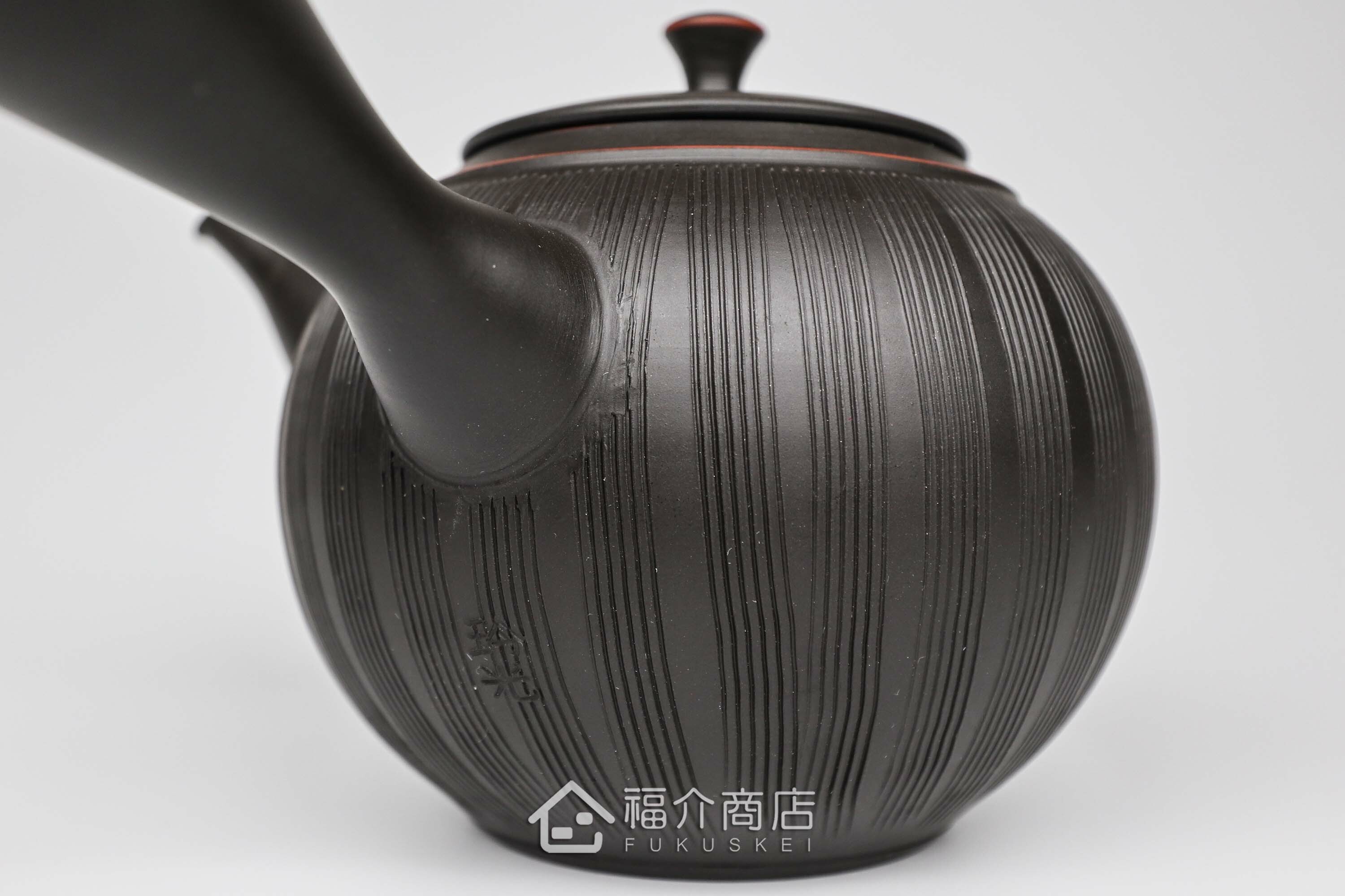 泡茶用的陶瓷材質黑色泡茶壺