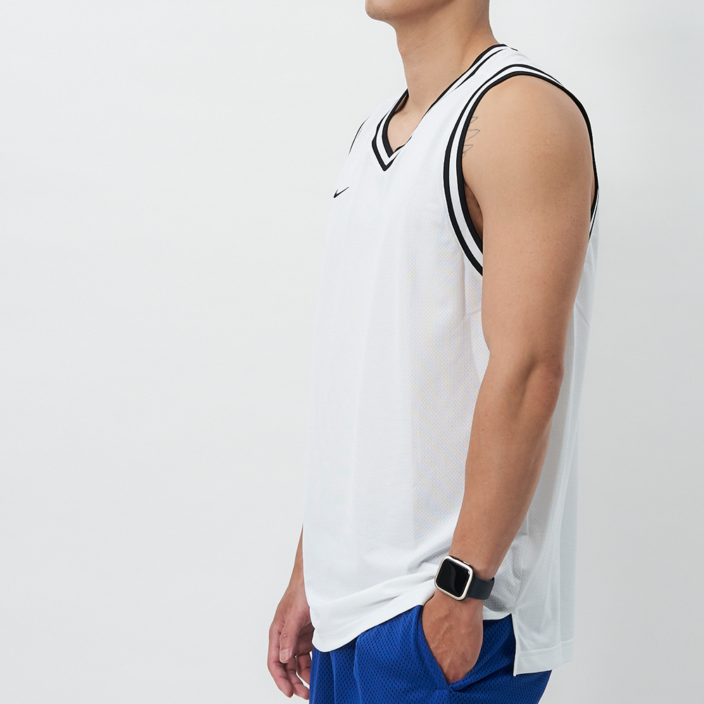 Nike AS M NK DF DNA Jersey 男款 白色 籃球背心 運動 排汗 透氣 背心 FQ3708-100