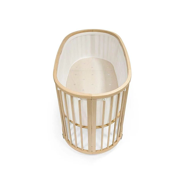 Stokke - Sleepi™ V3 成長型嬰兒床 透氣床圍(白色)