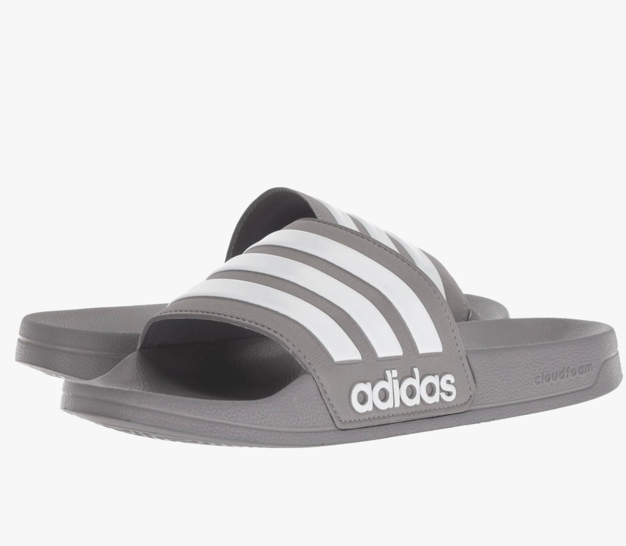 【預購】Adidas F062401 拖鞋 (灰色)