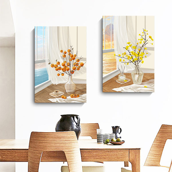 微風徐徐無框掛畫