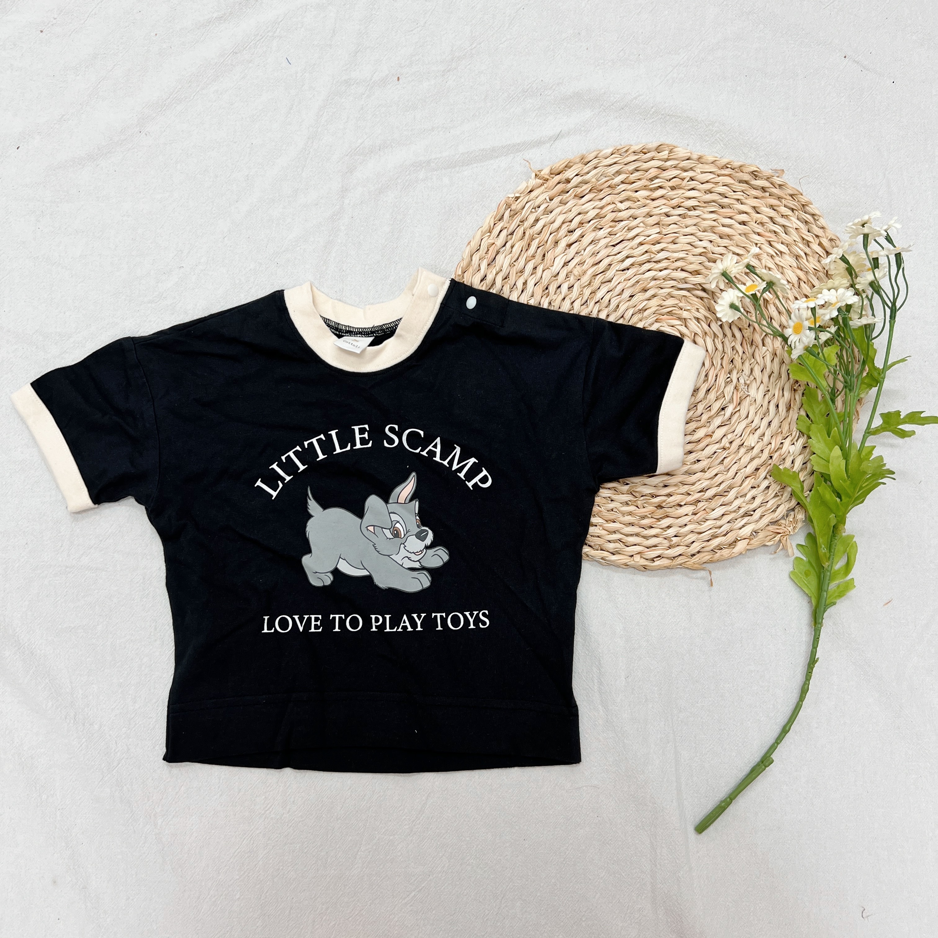 日單 𝐂𝐨𝐭𝐭𝐨𝐥𝐢 Little Scamp包邊上衣