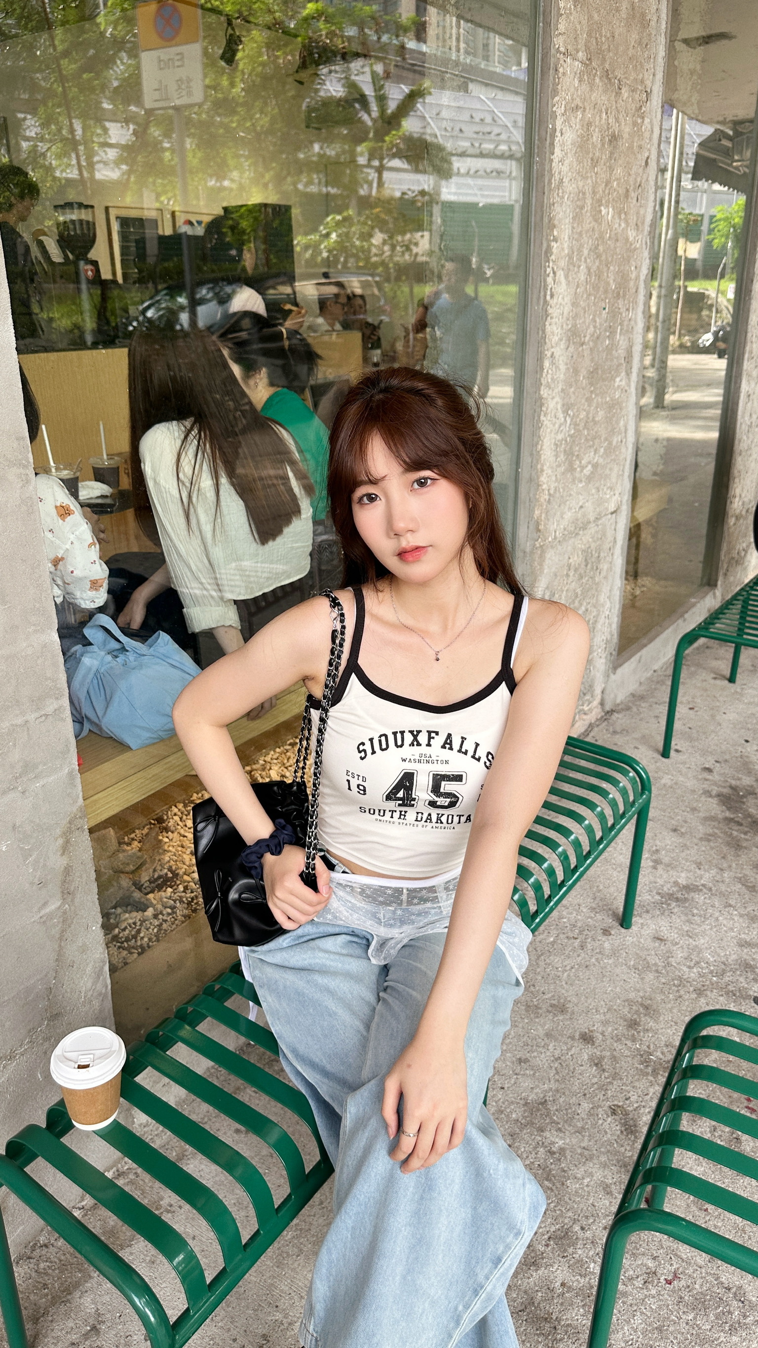 A0107｜超可愛🖤 日系滿滿蝴蝶結單肩小袋子