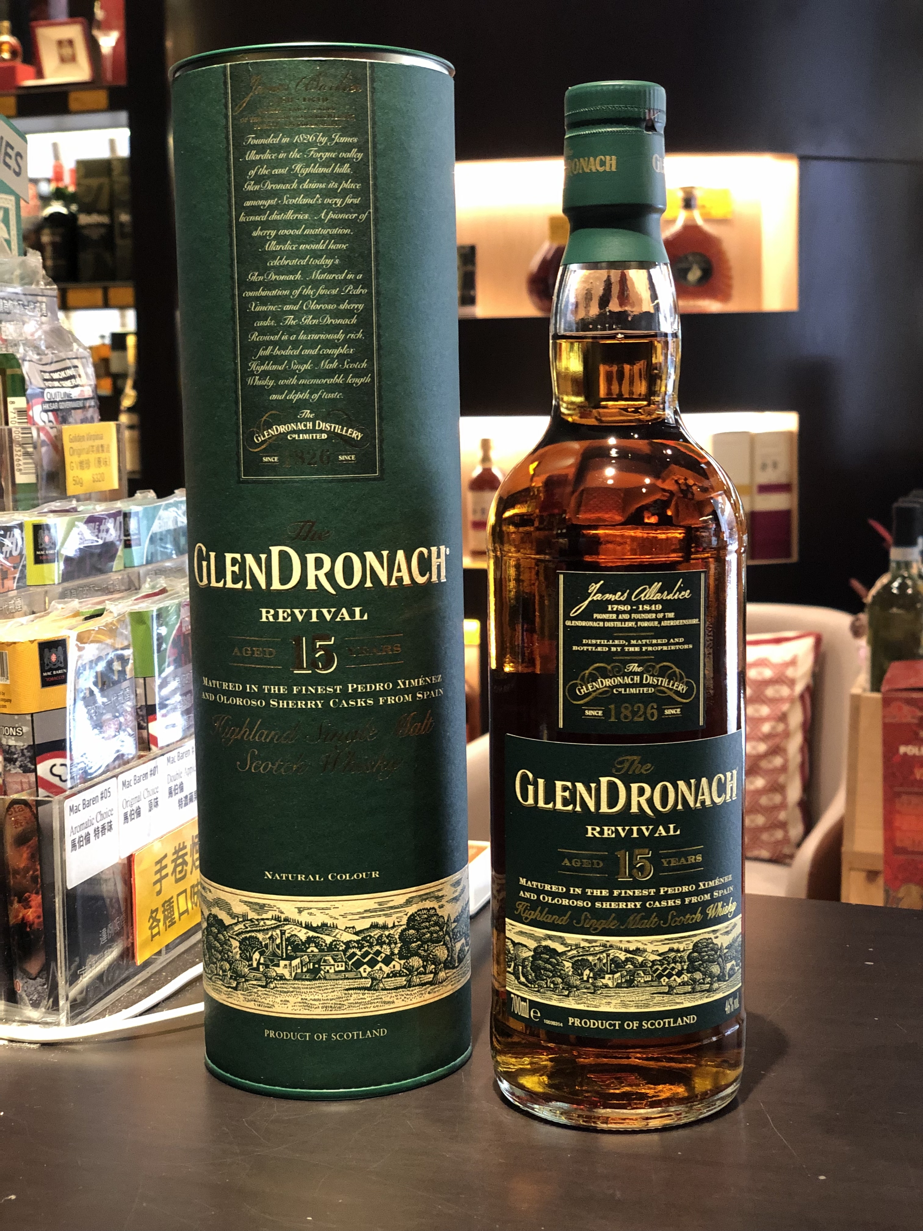 GlenDronach  15Years Single Malt 格蘭多納15年