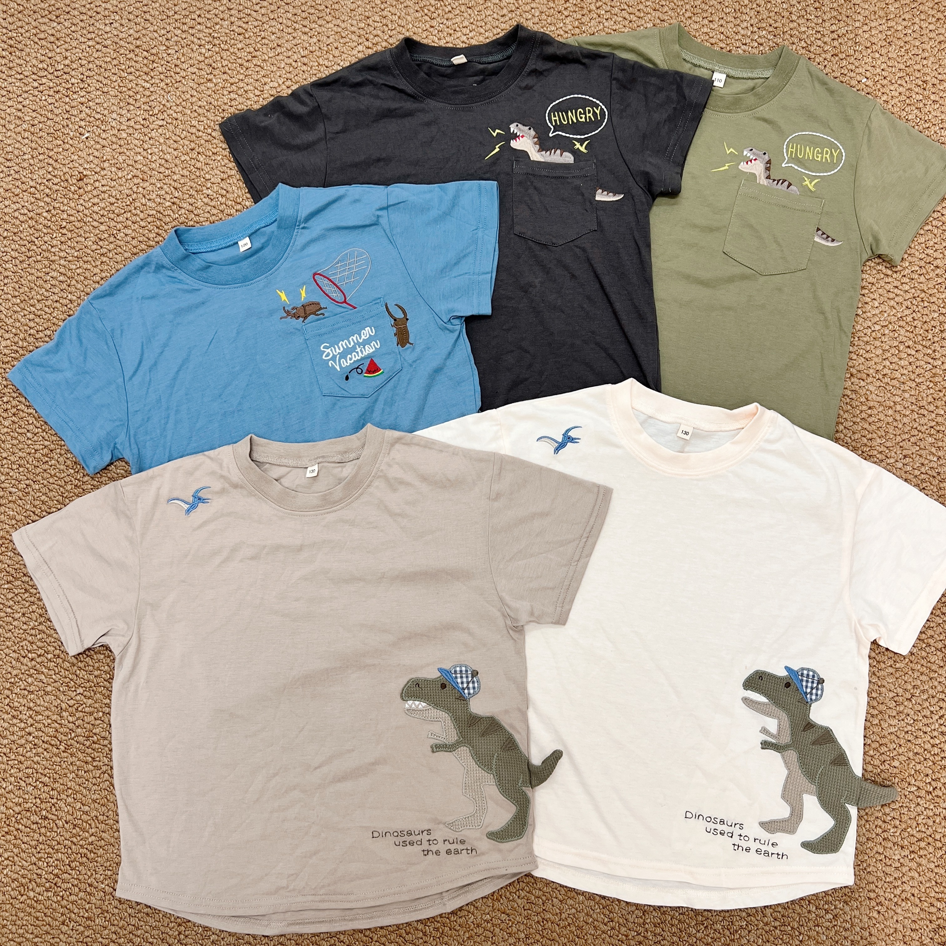 日單 恐龍/甲蟲上衣