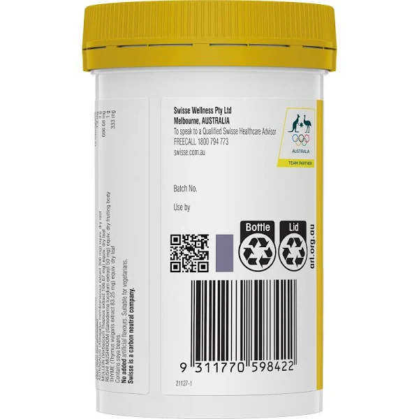 Swisse - 天然草本清肺片 90粒