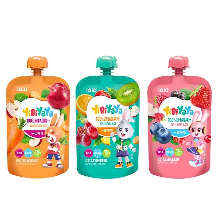 YiBiYaYa 100%綜合果汁100ml(15入/組)