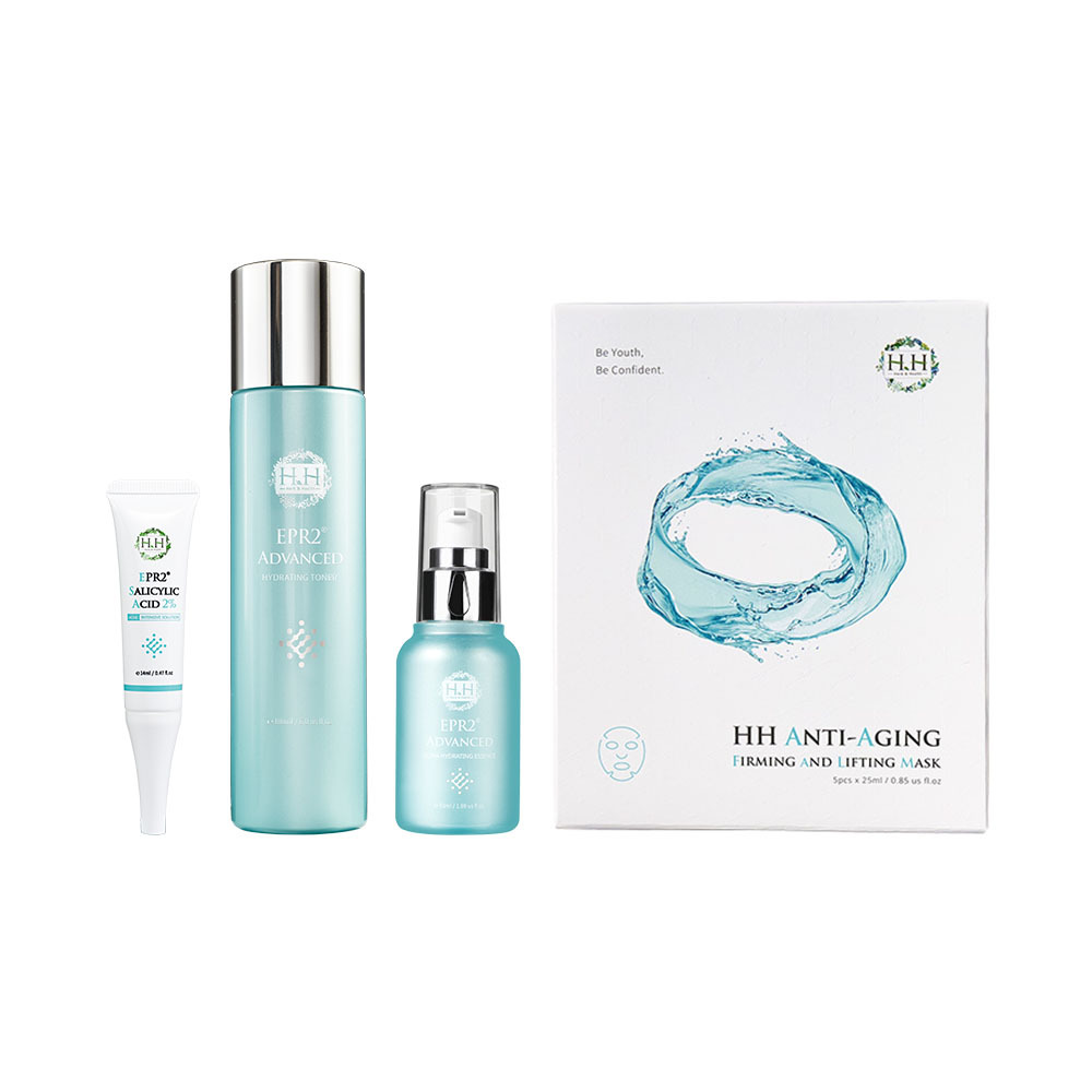 HH EPR2 Salicylic Acid 2%+EPR2 Advanced Hydrating Toner(180ml)+Hydraing Essence(50ml)