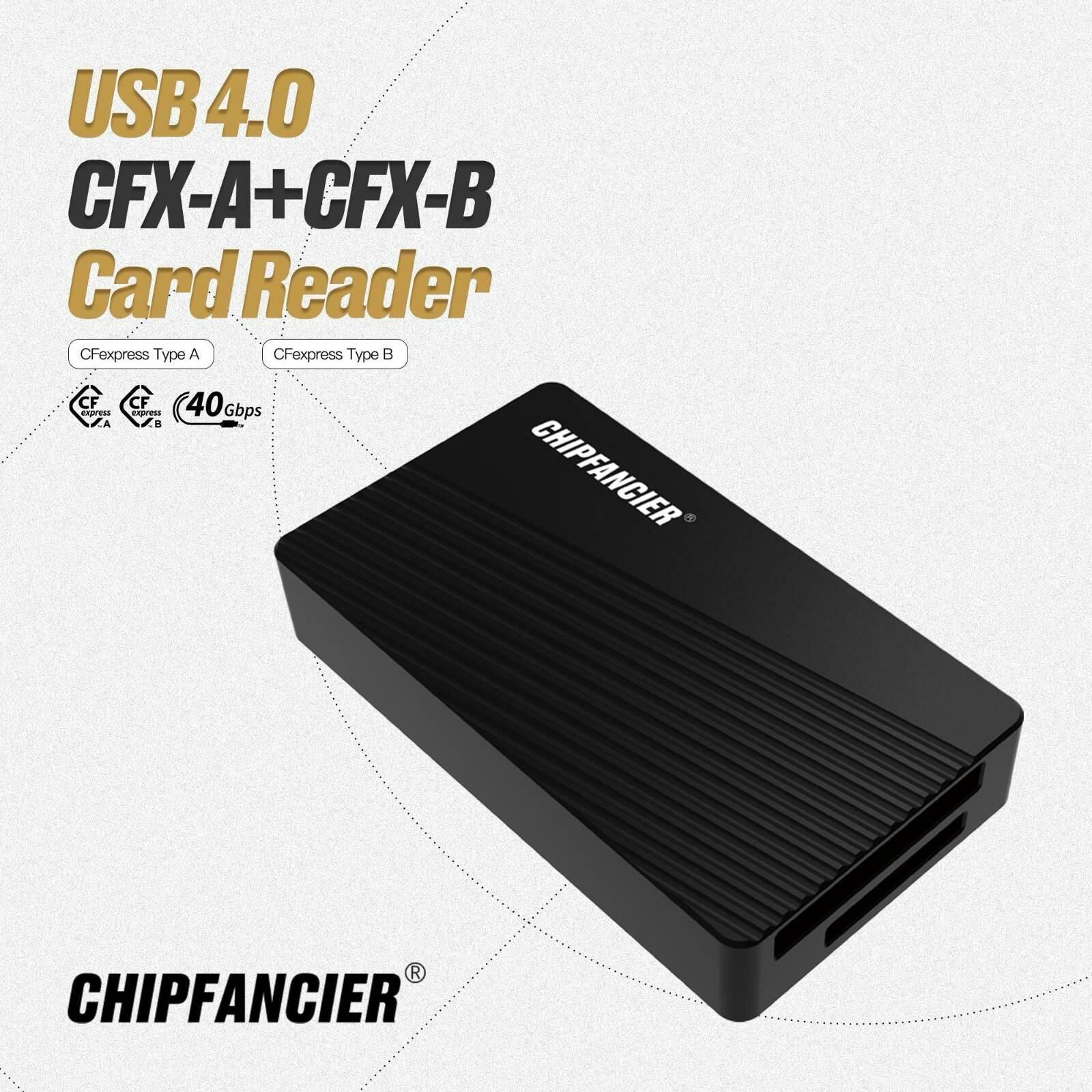 CHIPFANCIER USB 4.0 CARD READER