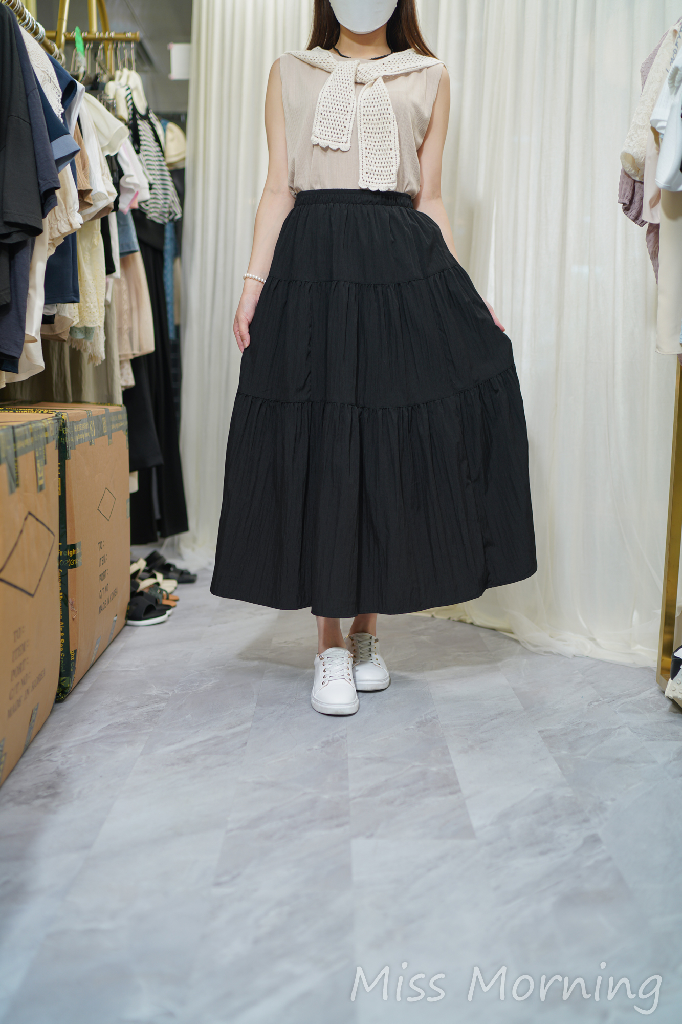 有款肩位上衣(14012)