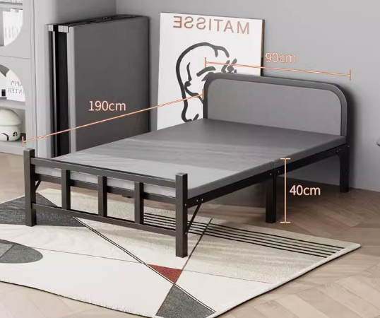 Popular simple multi-purpose folding bed (soft package) (size: 190*90*40CM)