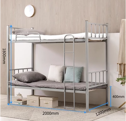 Popular double-layer iron art with upper and lower layers of thickened iron frame (specification: 1.2 meters wide, thickness: 1.5MM)