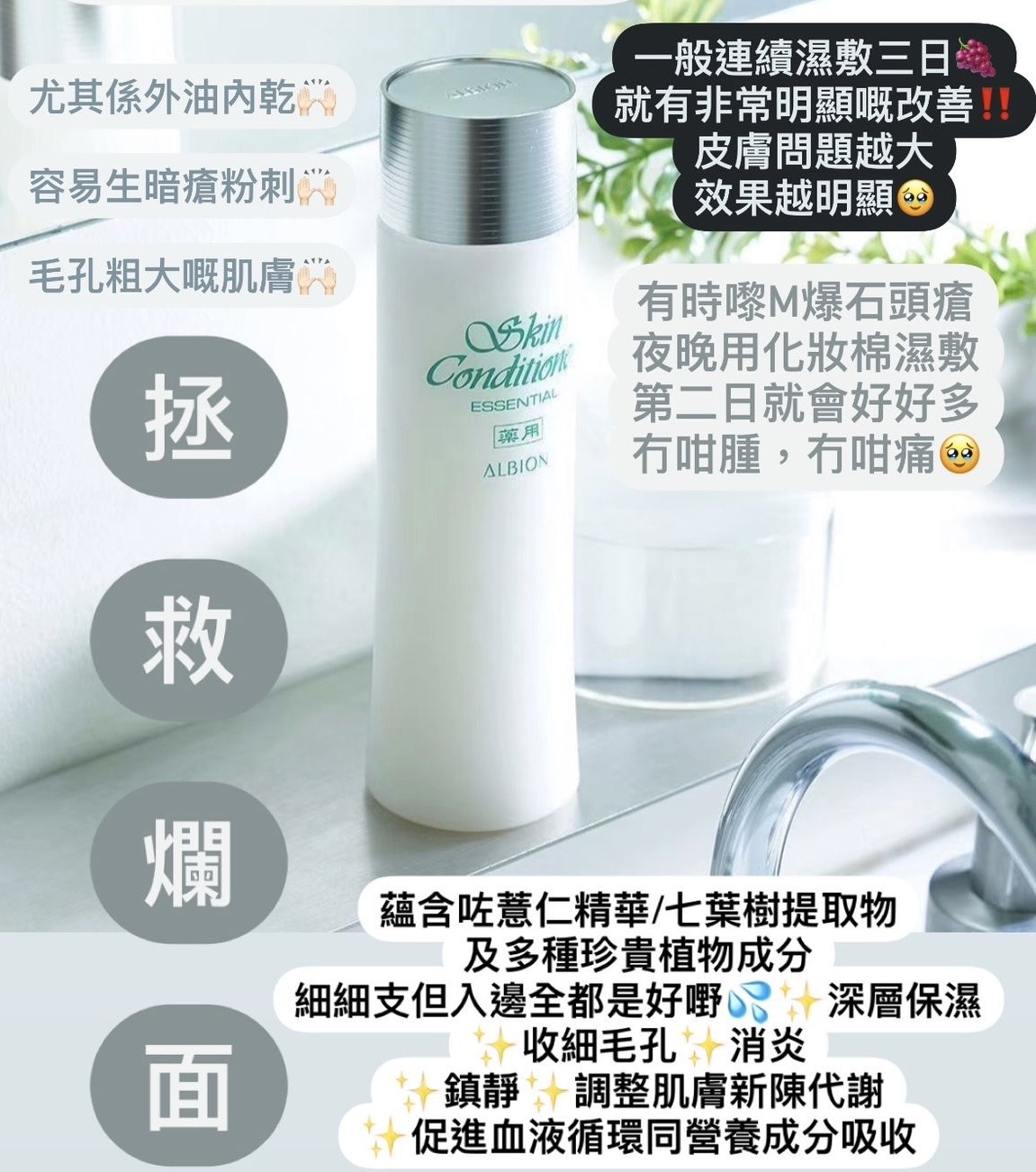 Albion 健康水 Skin Conditioner 330ml