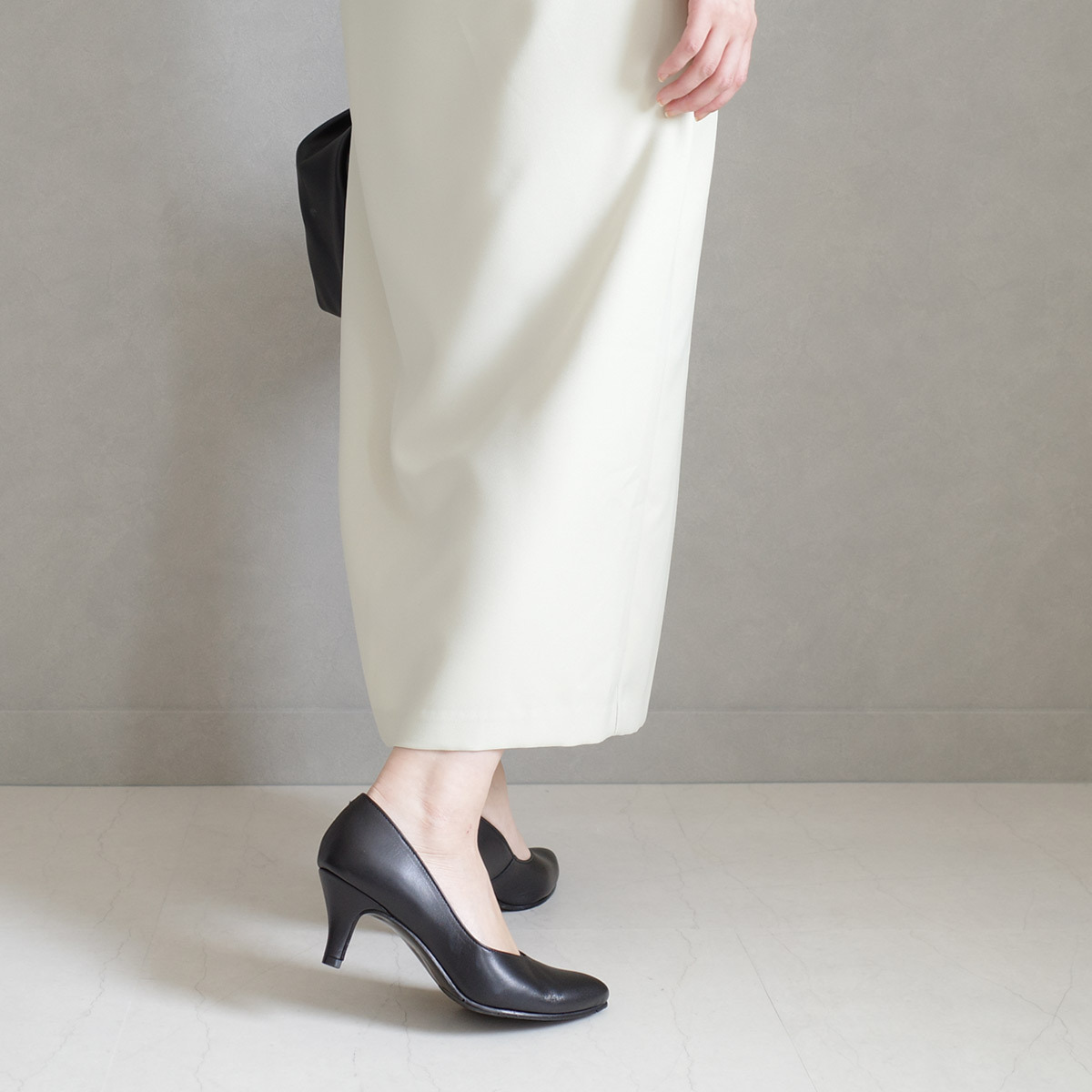 Ms. Jeune 日本真皮女用商務尖頭高跟鞋6公分