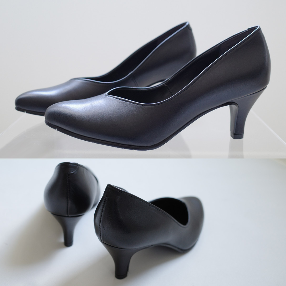 Ms. Jeune 日本真皮女用商務尖頭高跟鞋6公分