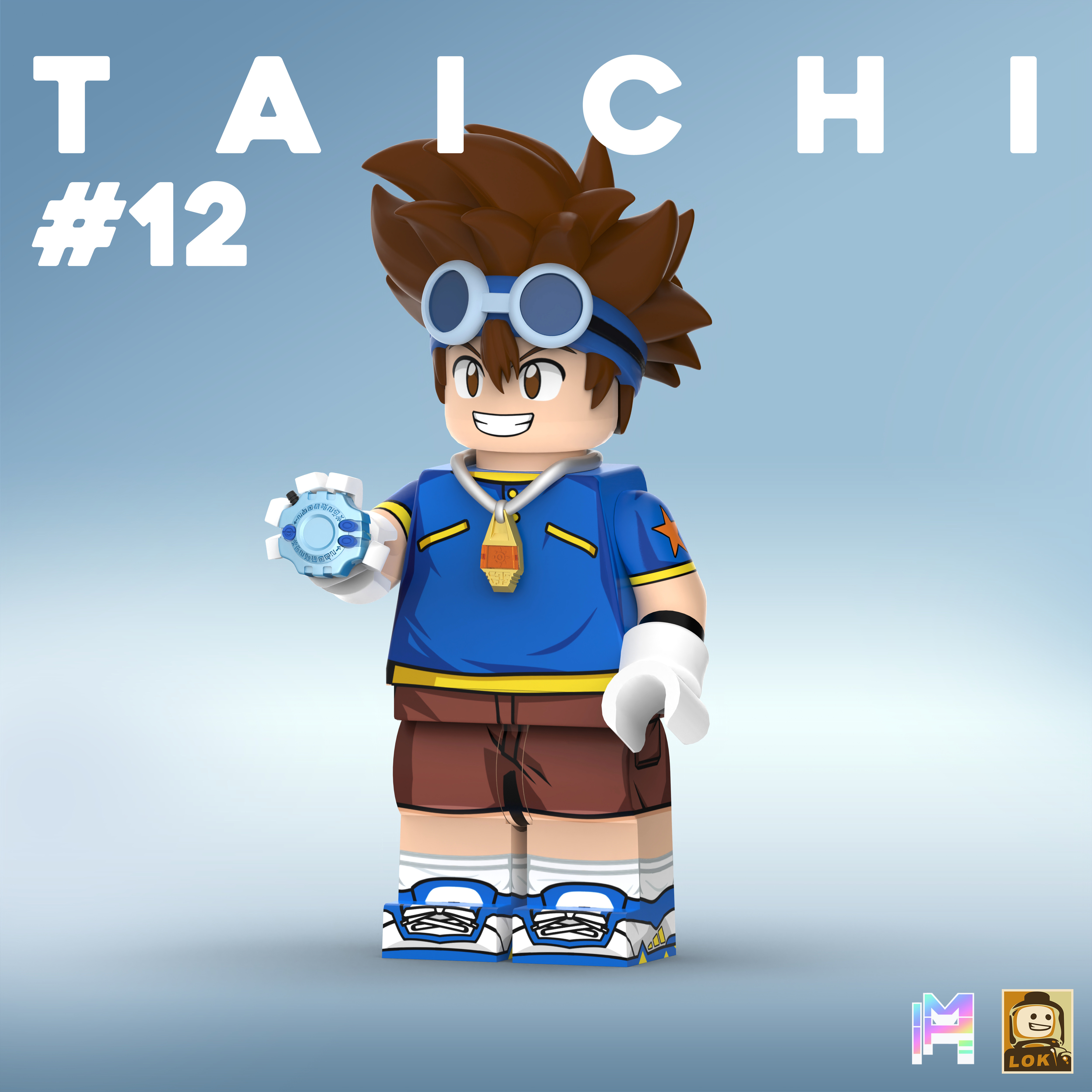 [Lok x Rich][In Stock] Yagami Taichi [UVprinted]