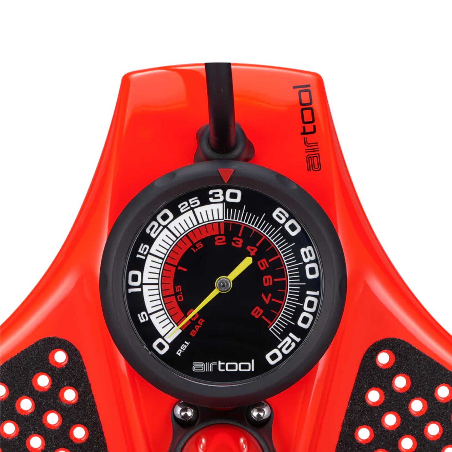 【Specialized】Air Tool Comp Floor Pump 落地式雙層氣壓錶 自行車打氣筒 / 螢光紅