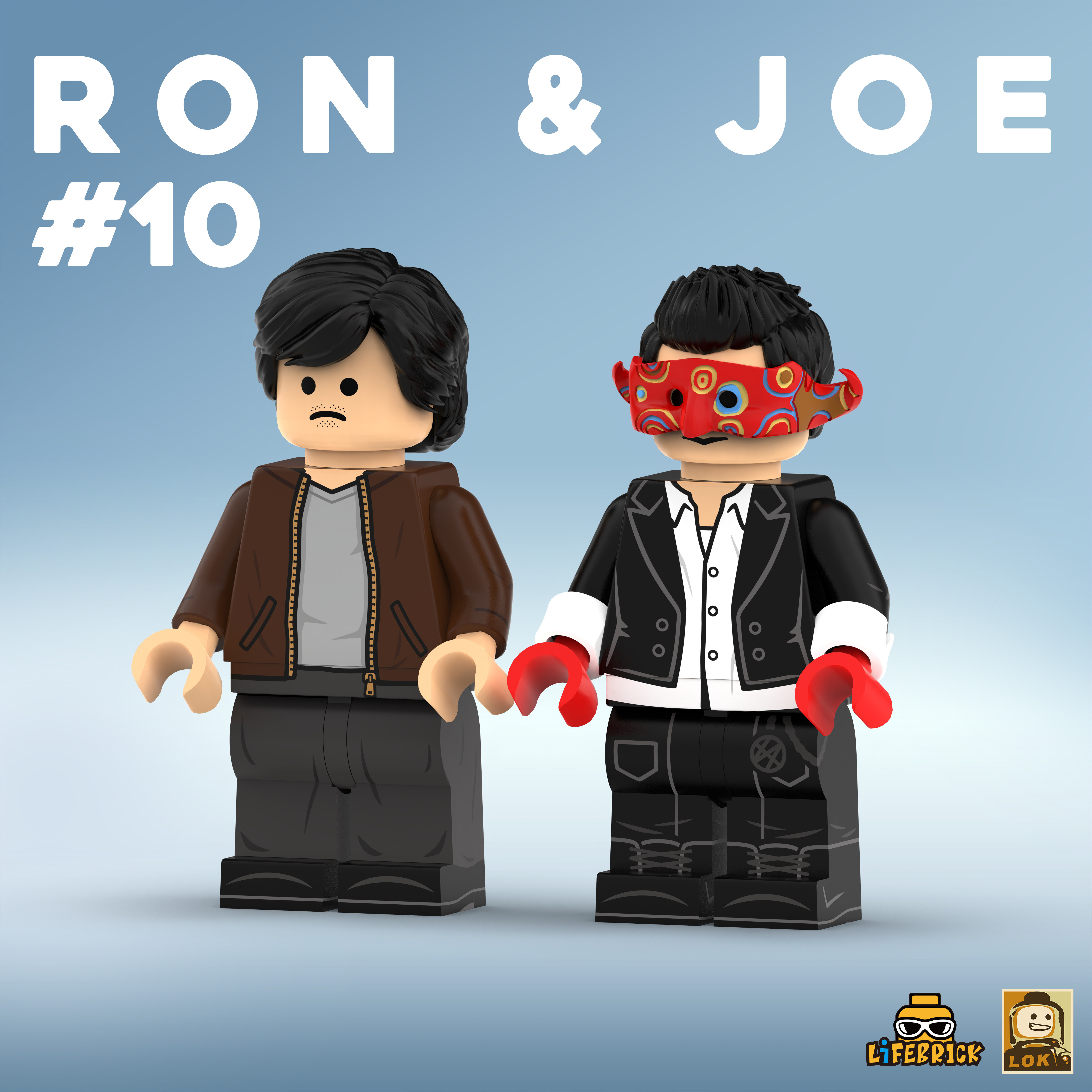 [Lok x Life][Preorder] Ron & Joe [UVprinted]