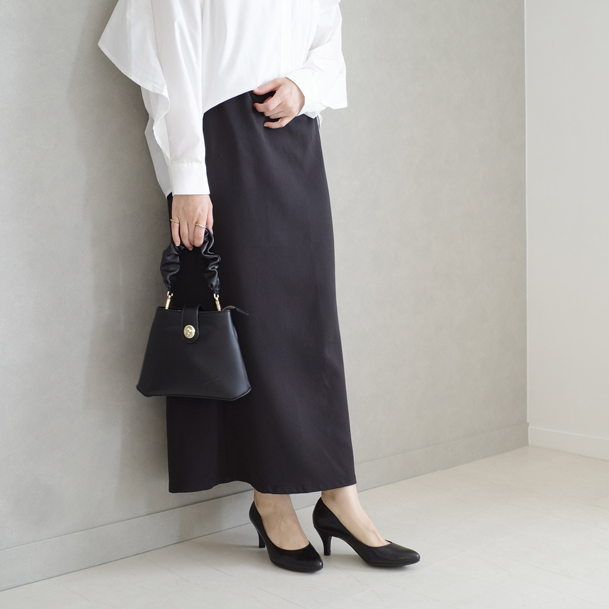 Point nine日本製真皮女用商務尖頭高跟鞋6公分