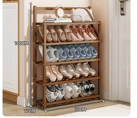 Hot recommended multi-layer storage shoe rack (five layers 70*17*100CM)