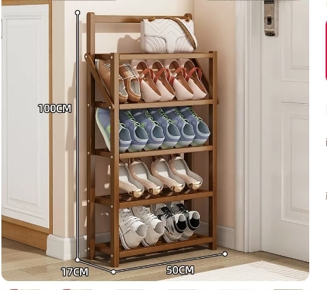 Hot recommended multi-layer storage shoe rack (five layers 50*17*100CM)