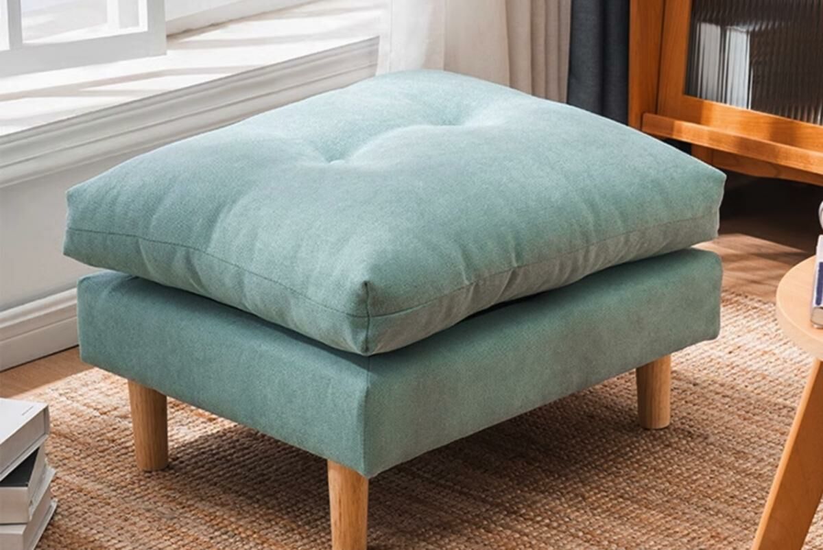 Hot Selling Sofa Small Stool Home Shoe Changing Stool (Mint Green)