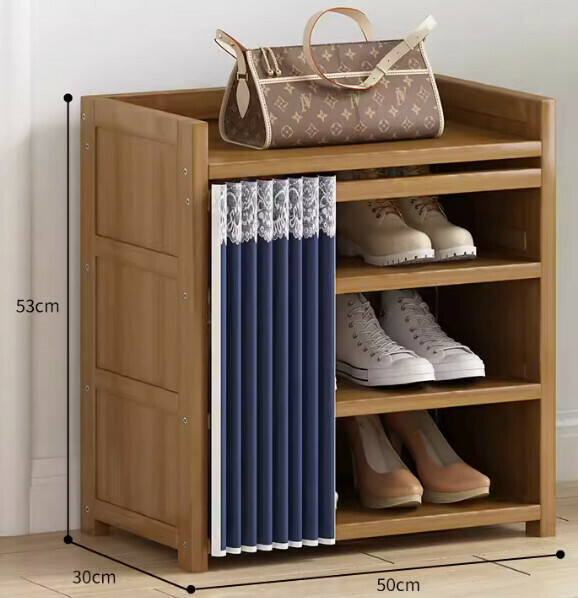 Hot style simple dustproof shoe cabinet (4 layers 50cm)