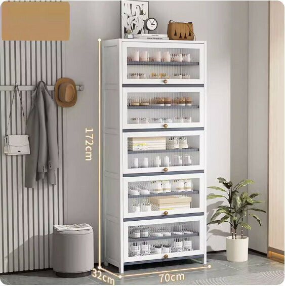 New large-capacity shoe cabinet (11th floor 70cm) (white)