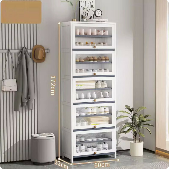 New large-capacity shoe cabinet (eleven layers 60cm) (white)