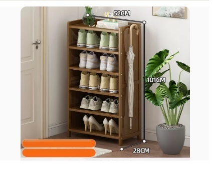 Hot selling fashionable dust-proof shoe cabinet (classic 6 layers 52*28*101CM)