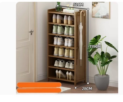 Hot selling fashionable dustproof shoe cabinet (classic 7 layers 52*28*119CM)
