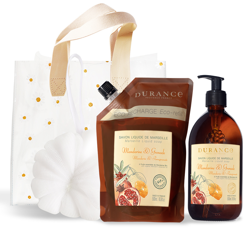 DURANCE朵昂思 精油馬賽液態皂+補充包(500mlX2)-多味道任選