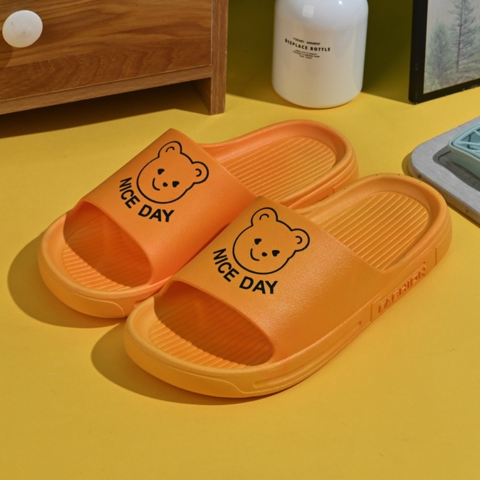 Hot selling indoor slippers for home (6967 yellow - size: 40-45) (contact customer service after placing the order to confirm the delivery size)