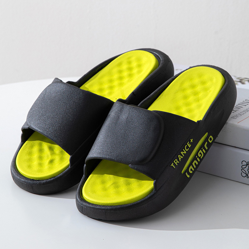 Hot selling home non-slip soft-soled slippers (size 36-45, green bottom film) [please contact customer service to confirm the delivery size after placing the order]