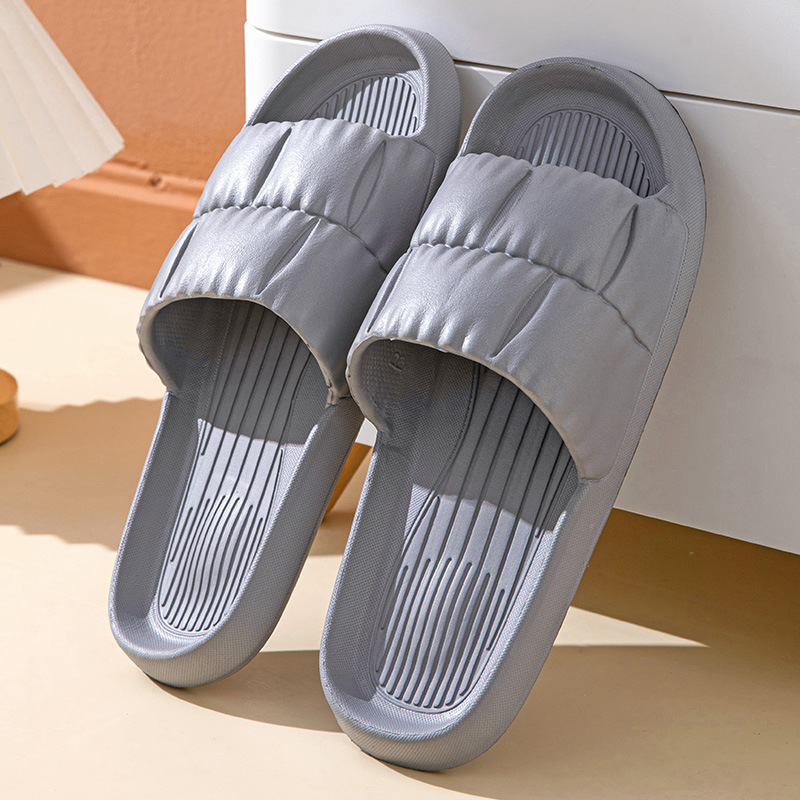 Popular anti-slip soft-soled slippers for home (40-45 yards, blue) [please contact customer service to confirm the delivery size after placing the order]