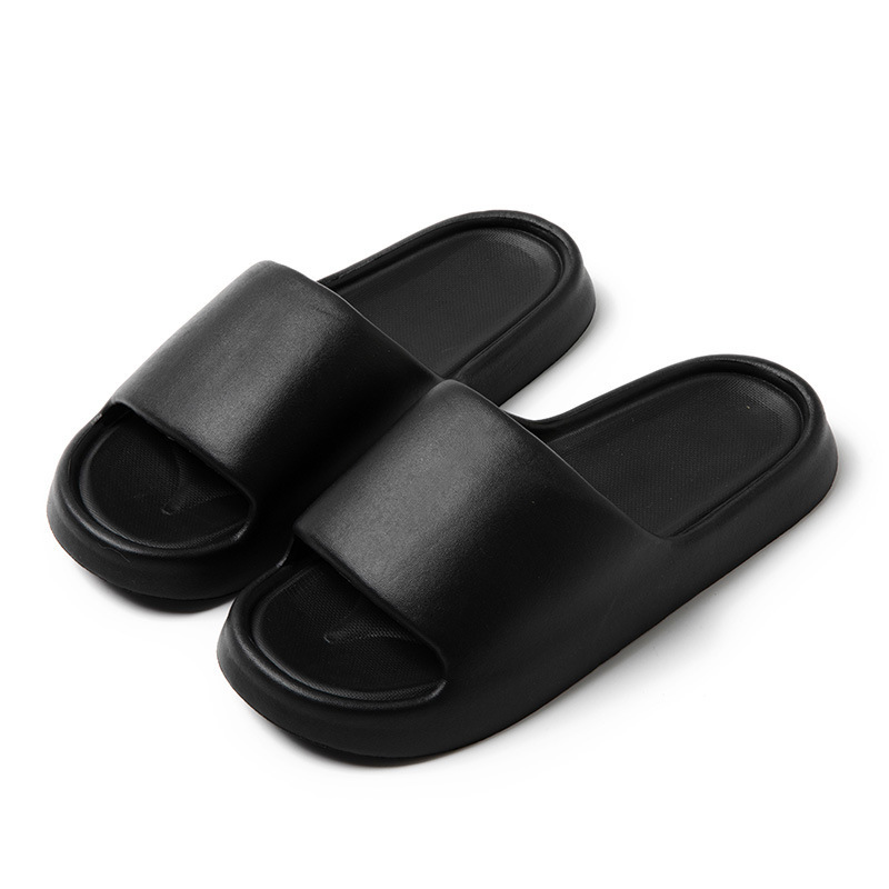 Popular home non-slip soft-soled slippers (40-45 sizes, black) [please contact customer service to confirm the delivery size after placing the order]