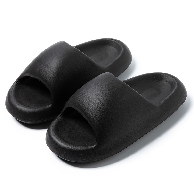 Popular home non-slip soft-soled slippers (40-45 sizes, black) [please contact customer service to confirm the delivery size after placing the order]