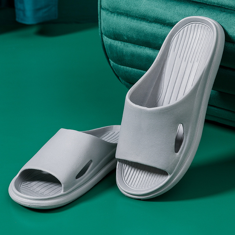 Popular home non-slip soft-soled slippers (40-45 sizes, gray) [please contact customer service to confirm the delivery size after placing the order]
