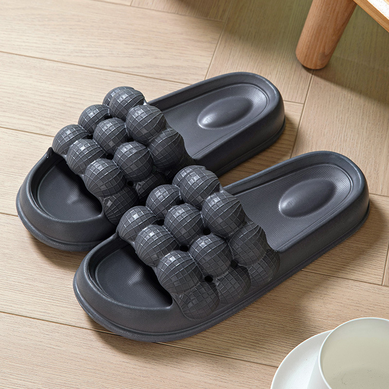 Popular home non-slip soft-soled slippers (40-45 sizes, gray) [please contact customer service to confirm the delivery size after placing the order]
