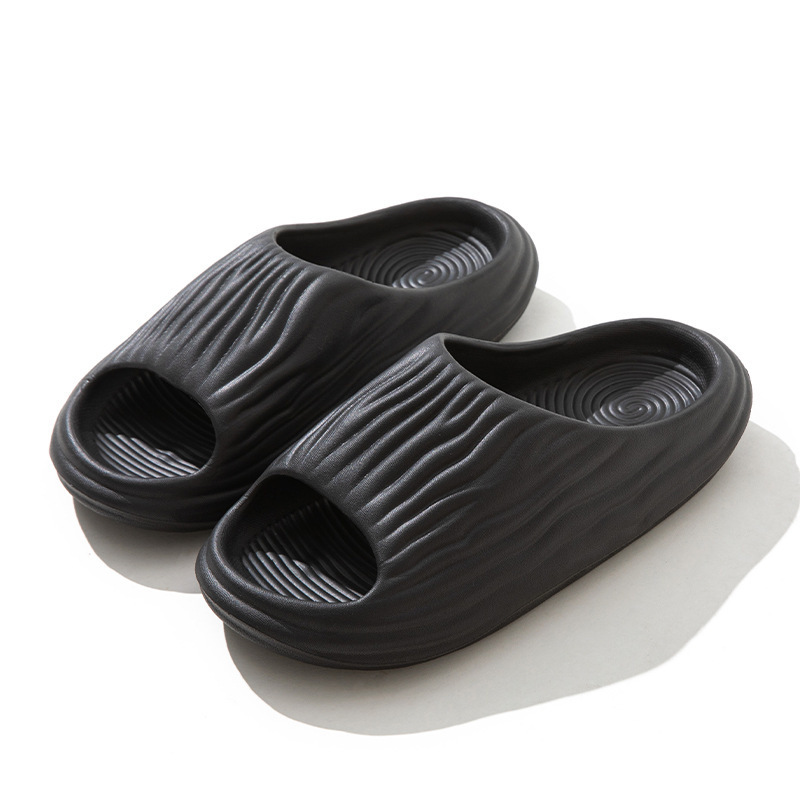 Popular home non-slip soft-soled slippers (40-45 sizes, black) [please contact customer service to confirm the delivery size after placing the order]