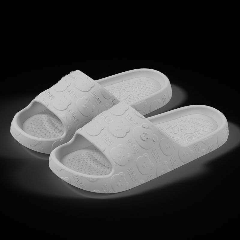 Popular home non-slip soft-soled slippers (40-45 sizes, gray) [please contact customer service to confirm the delivery size after placing the order]