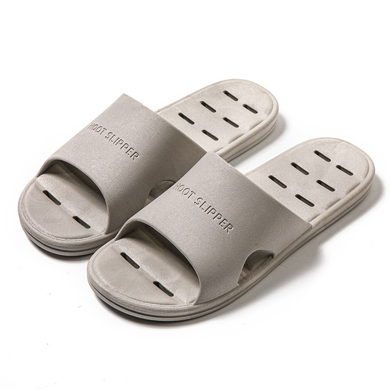 Popular home non-slip soft-soled slippers (40-45 sizes, gray) [please contact customer service to confirm the delivery size after placing the order]