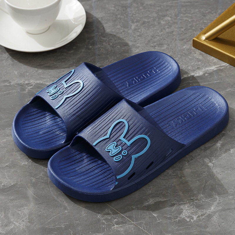 Popular home non-slip soft-soled slippers (40-45 sizes, navy) [please contact customer service to confirm the delivery size after placing the order]