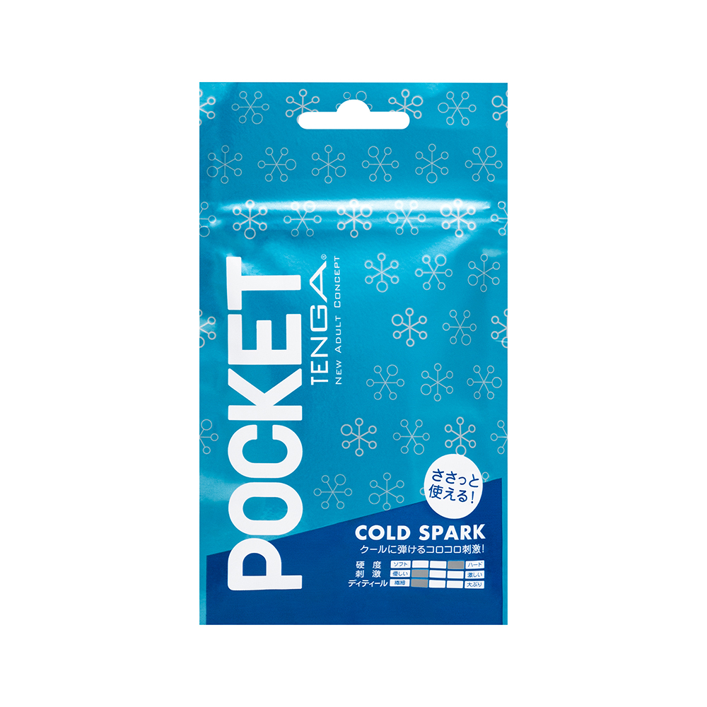 POCKET TENGA 口袋包 [COLD SPARK/冰雪花]
