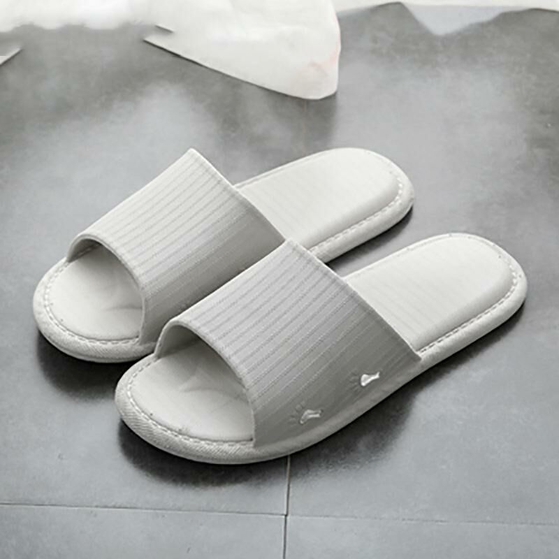 Popular home non-slip soft-soled slippers (40-45 sizes, gray) [please contact customer service to confirm the delivery size after placing the order]